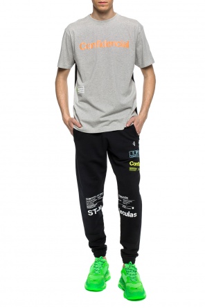 T-shirt with printed lettering, zdjęcie 2 T-shirt with printed lettering od Marcelo Burlon